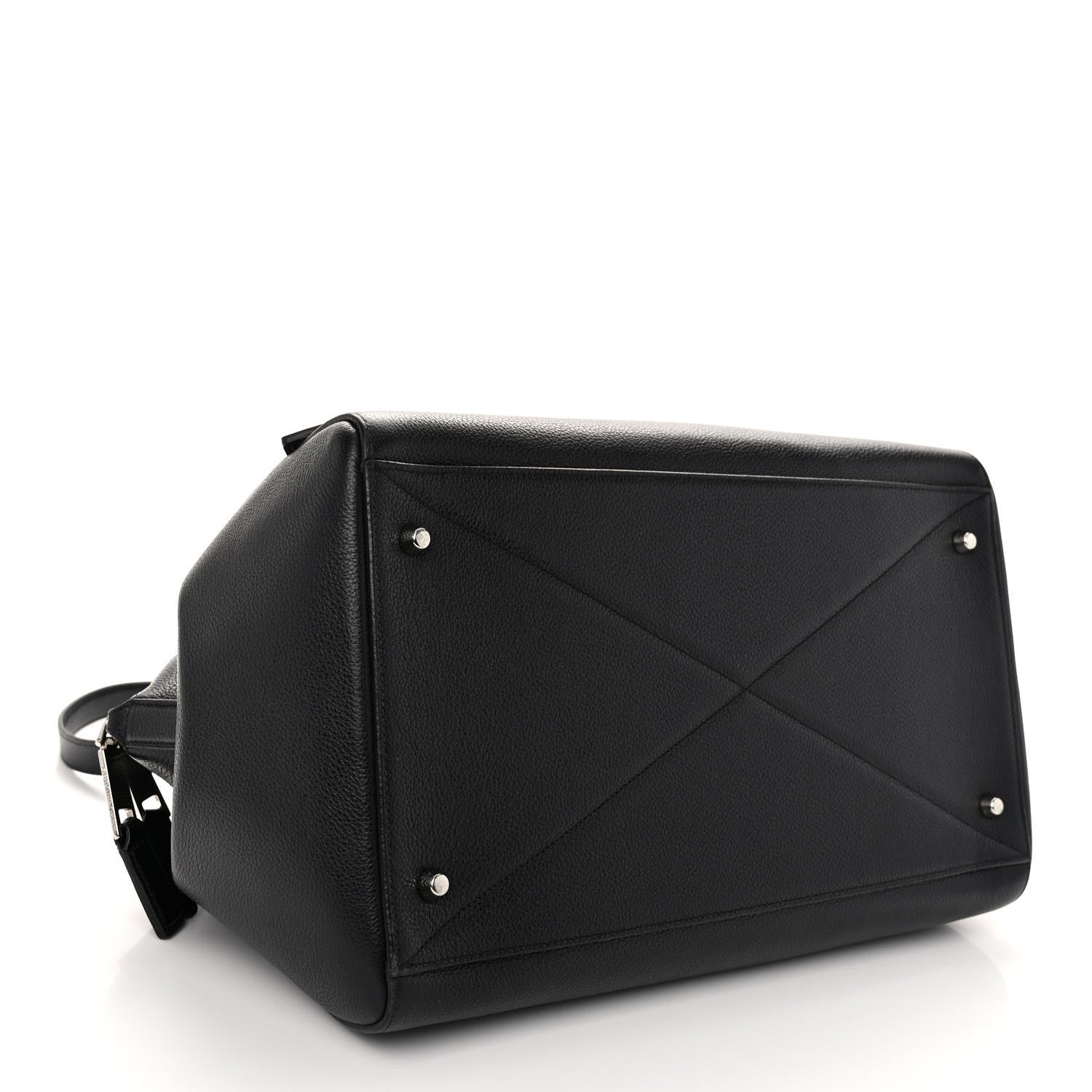 Marc Jacobs Textured Calfskin Medium Incognito Satchel Black 4 of 9