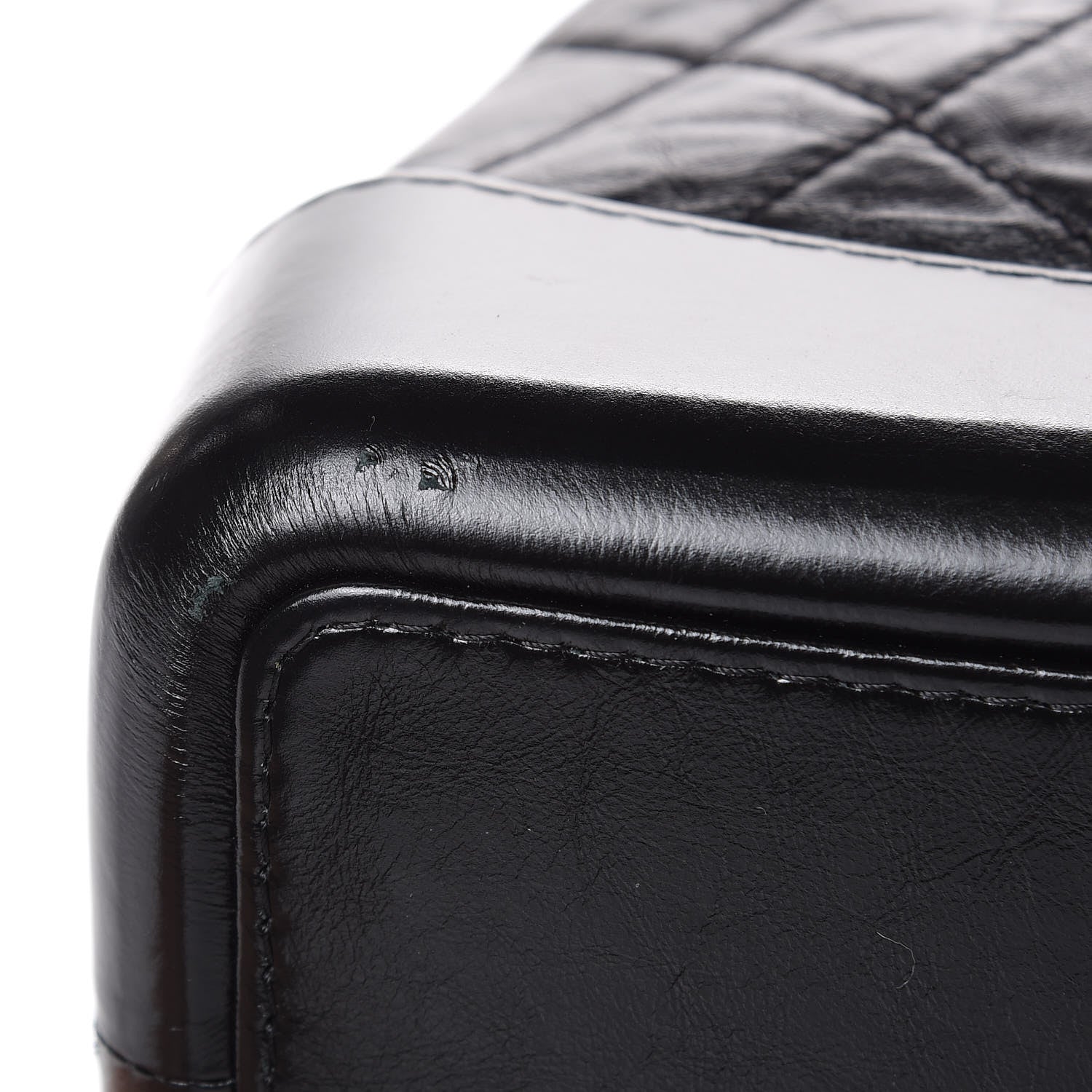 Chanel Aged Calfskin Quilted Gabrielle Backpack Black 10 of 12
