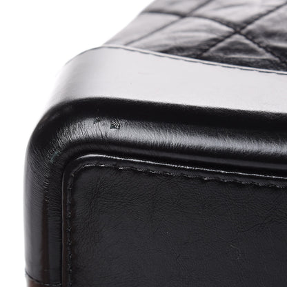 Chanel Aged Calfskin Quilted Gabrielle Backpack Black 10 of 12