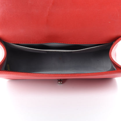 Chanel Calfskin Quilted Double Stitch Medium Boy Flap Red 5 of 20