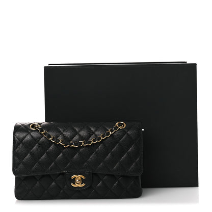 Chanel Caviar Quilted Medium Double Flap Black 15 of 15