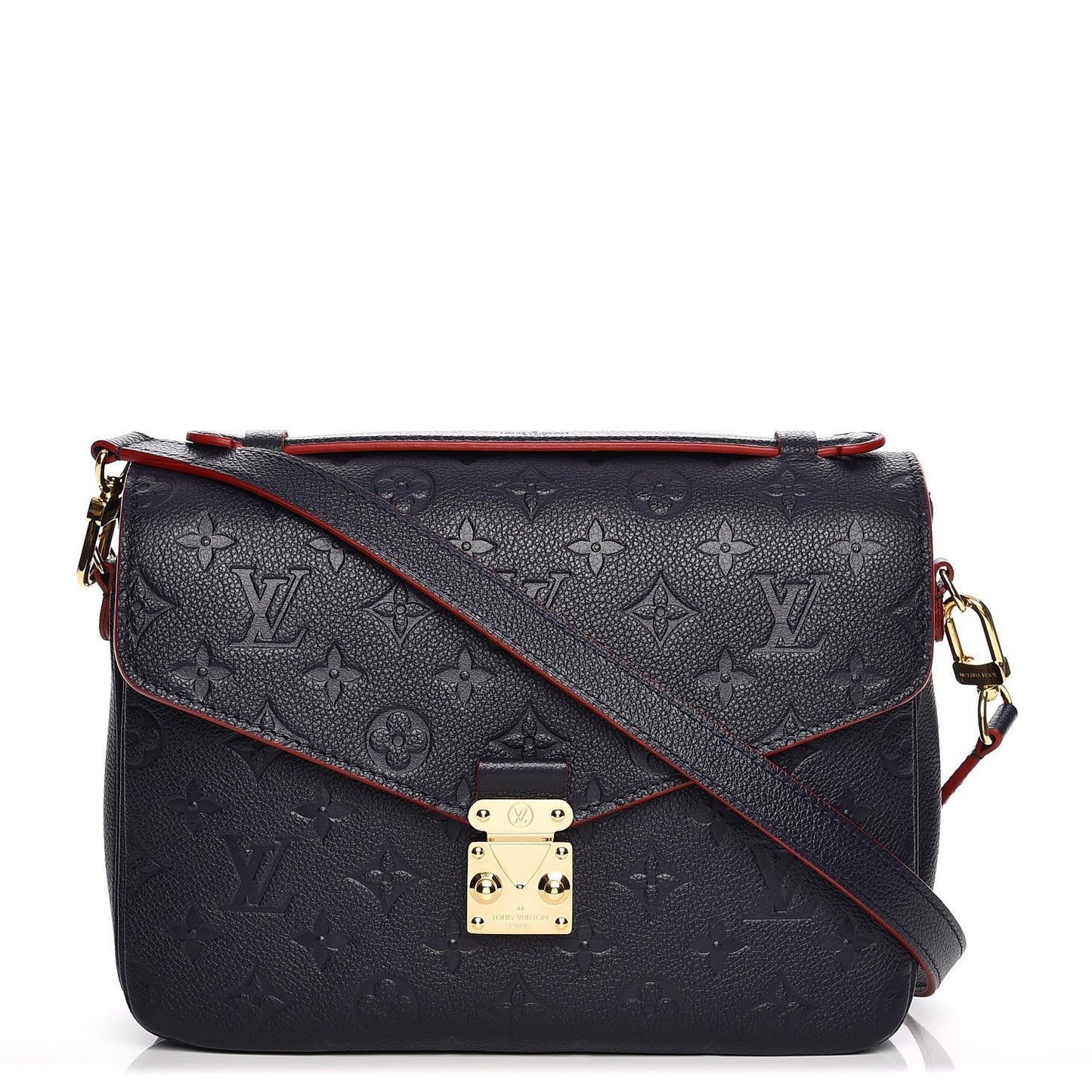 Empreinte Pochette Metis Marine Rouge