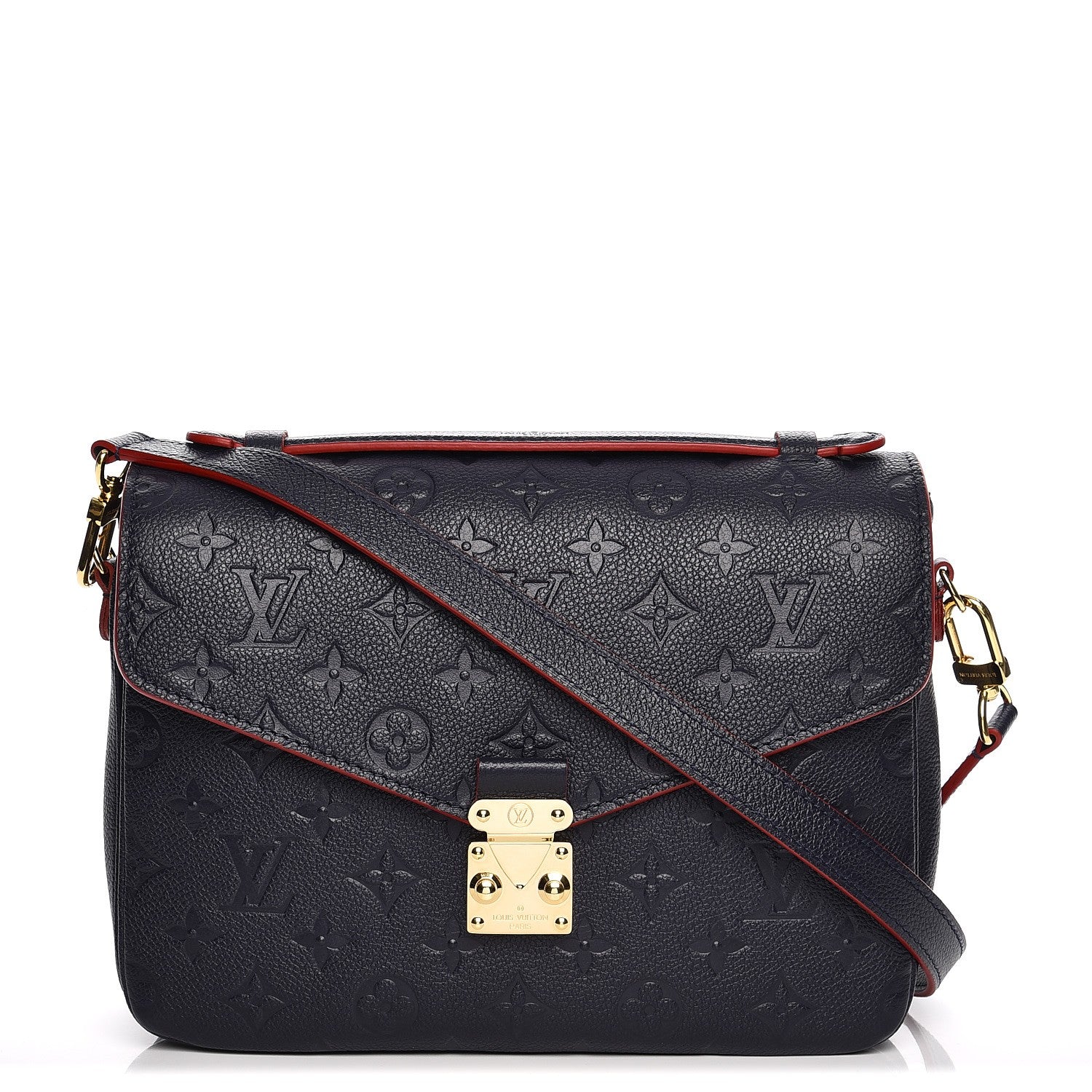 Louis Vuitton Empreinte Pochette Metis Marine Rouge 1 of 8