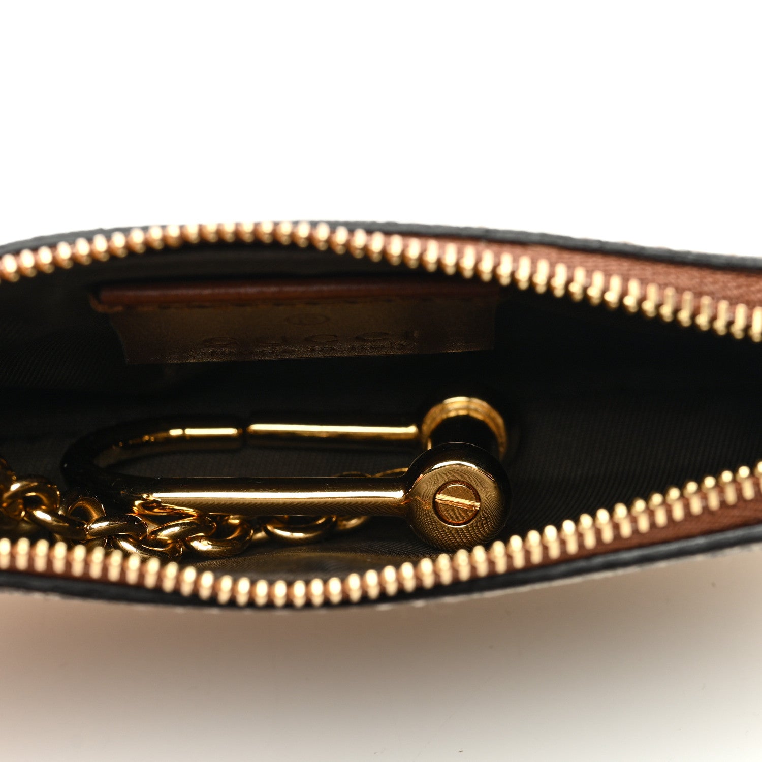 Gucci GG Supreme Monogram Key Case Brown 5 of 7