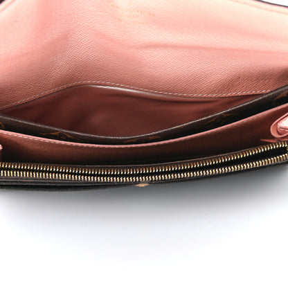 Louis Vuitton Monogram Emilie Wallet Rose Nacre 5 of 12