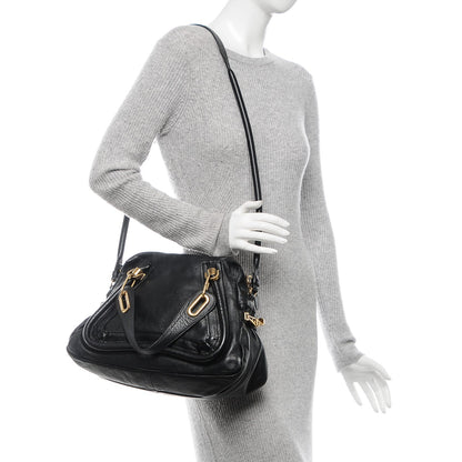 Chloe Calfskin Medium Paraty Black 2 of 7