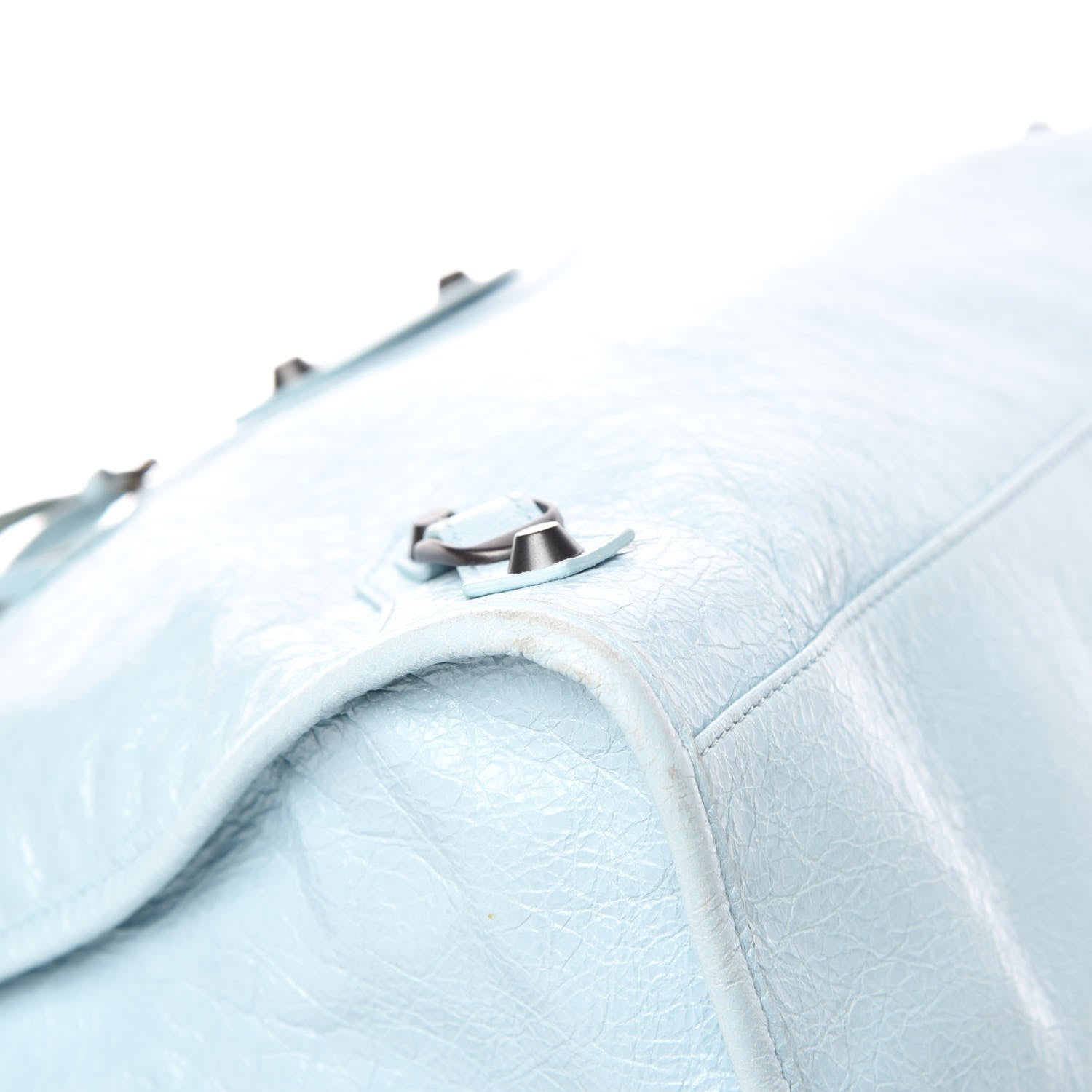 Balenciaga Agneau Classic Hardware City Bleu Dragee 9 of 12