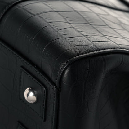 Mulberry Calfskin Crocodile Embossed Bayswater Black 11 of 12