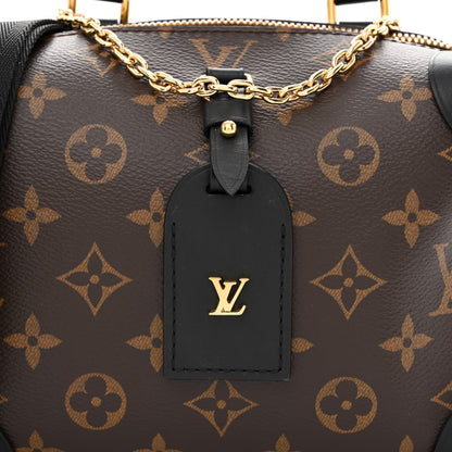 Louis Vuitton Monogram Petite Malle Souple Black 8 of 10