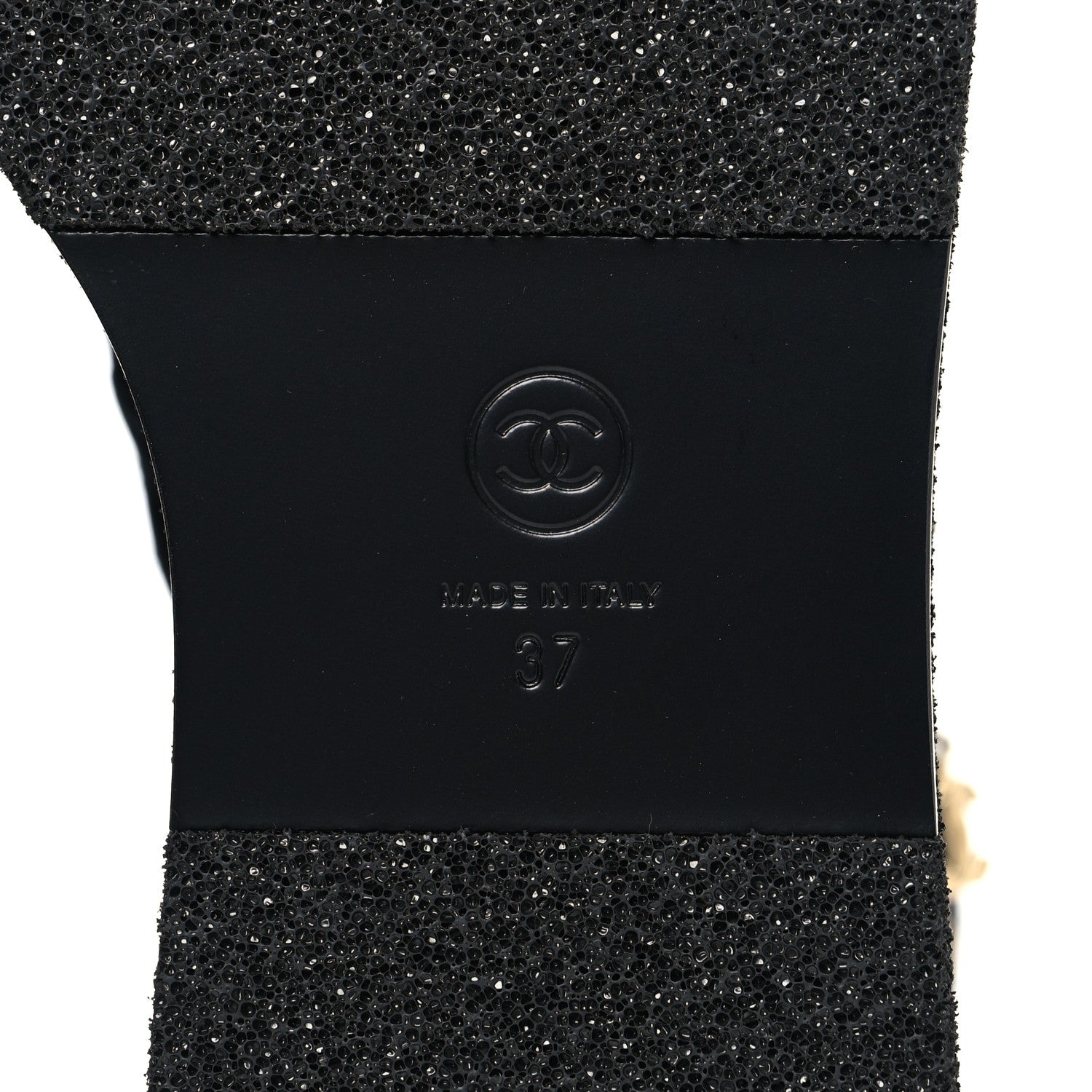 Chanel Velvet Chain Lace Up CC Short Boots 37 Black 8 of 10