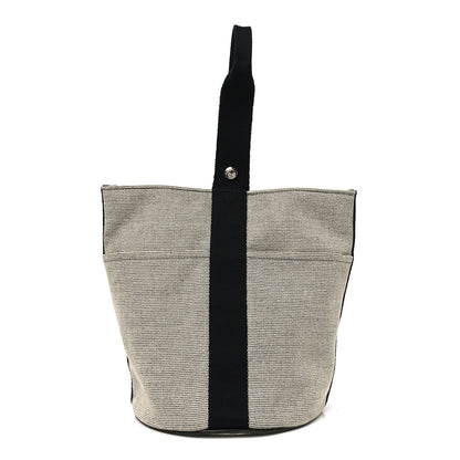Hermes Toile Saxo PM Natural and Black 1 of 9