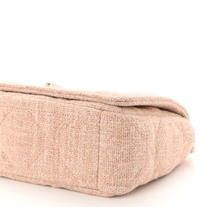 Christian Dior Linen Macrocannage Small Caro Bag Rose 10 of 10