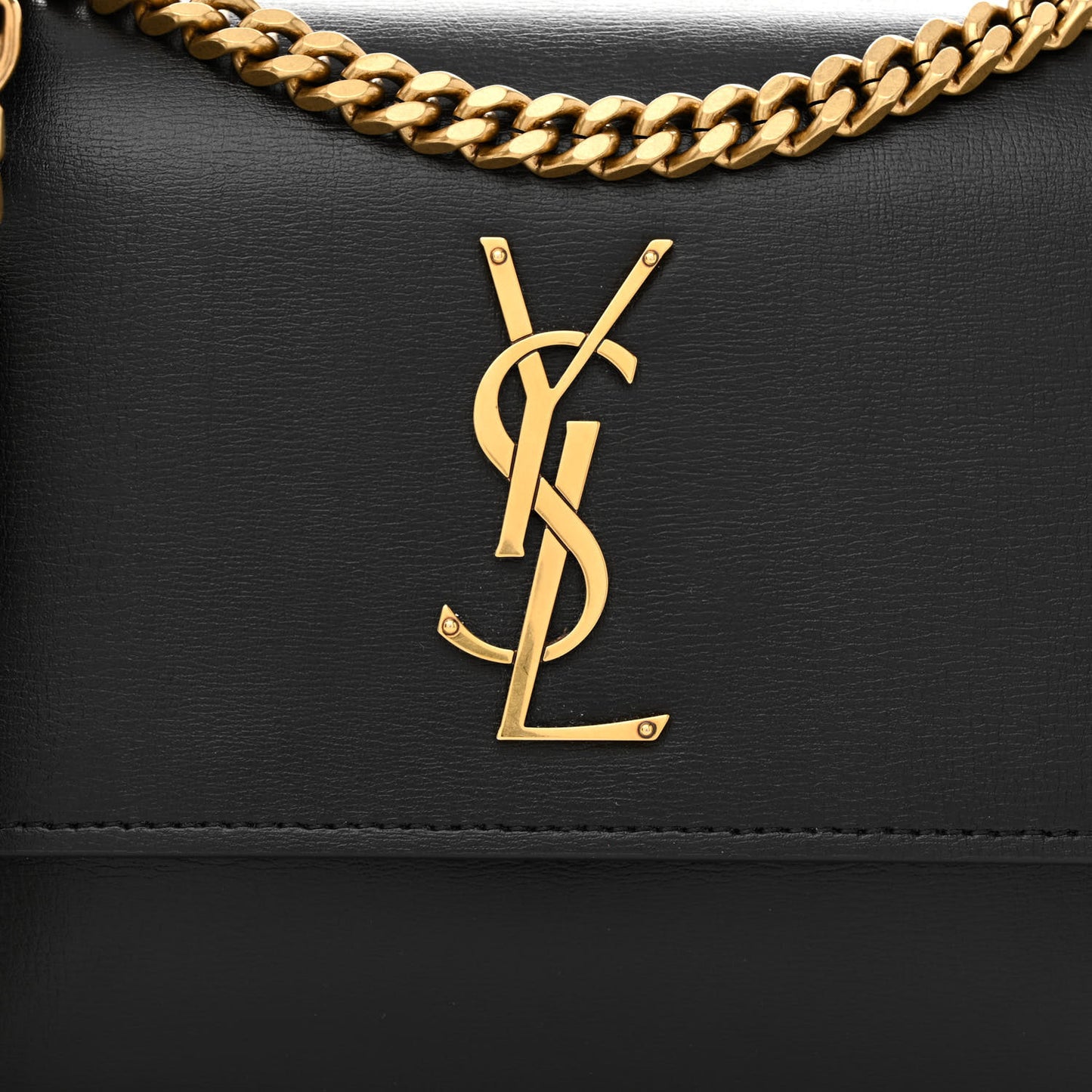 Calfskin Medium Monogram Sunset Black