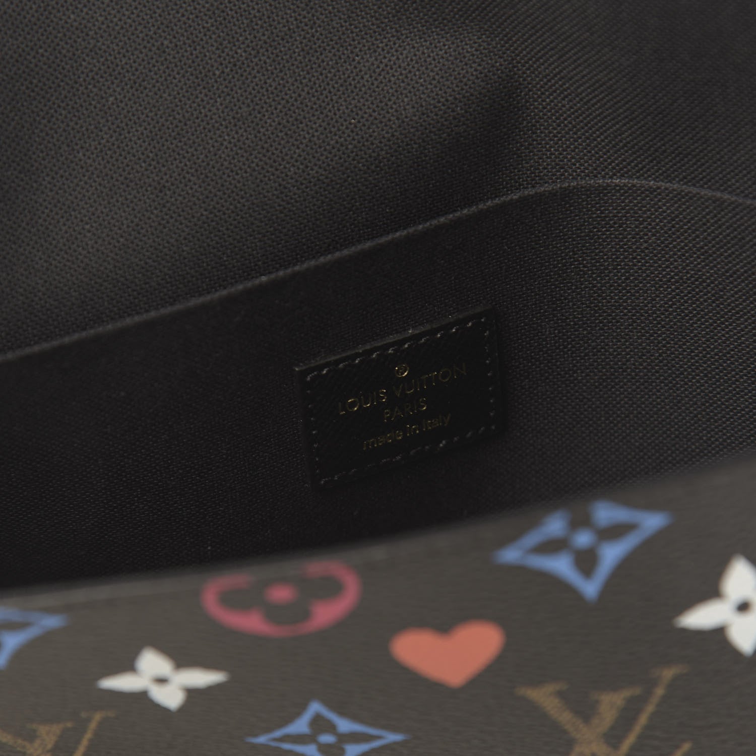 Louis Vuitton Game On Felicie Chain Wallet Black 8 of 10