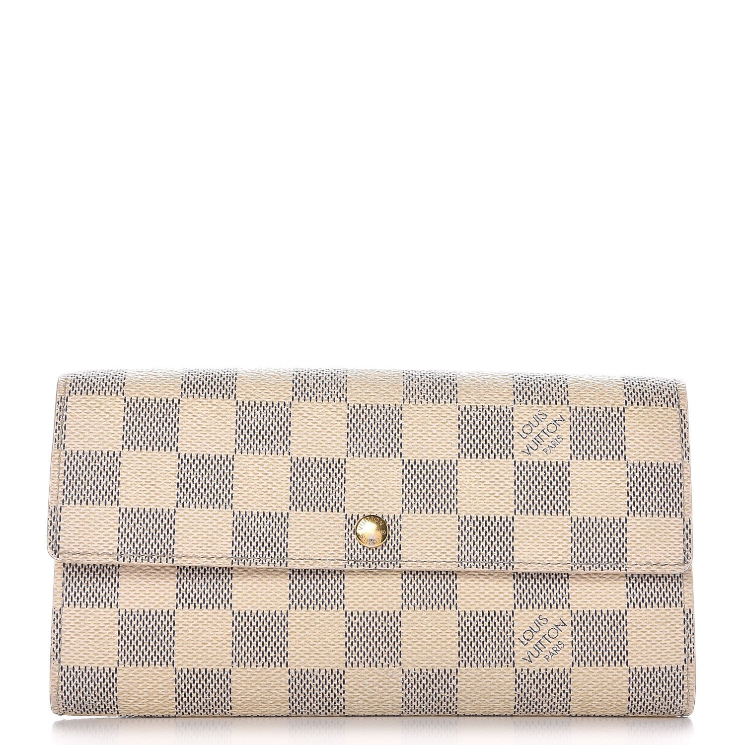 Louis Vuitton Damier Azur Sarah Wallet 1 of 9
