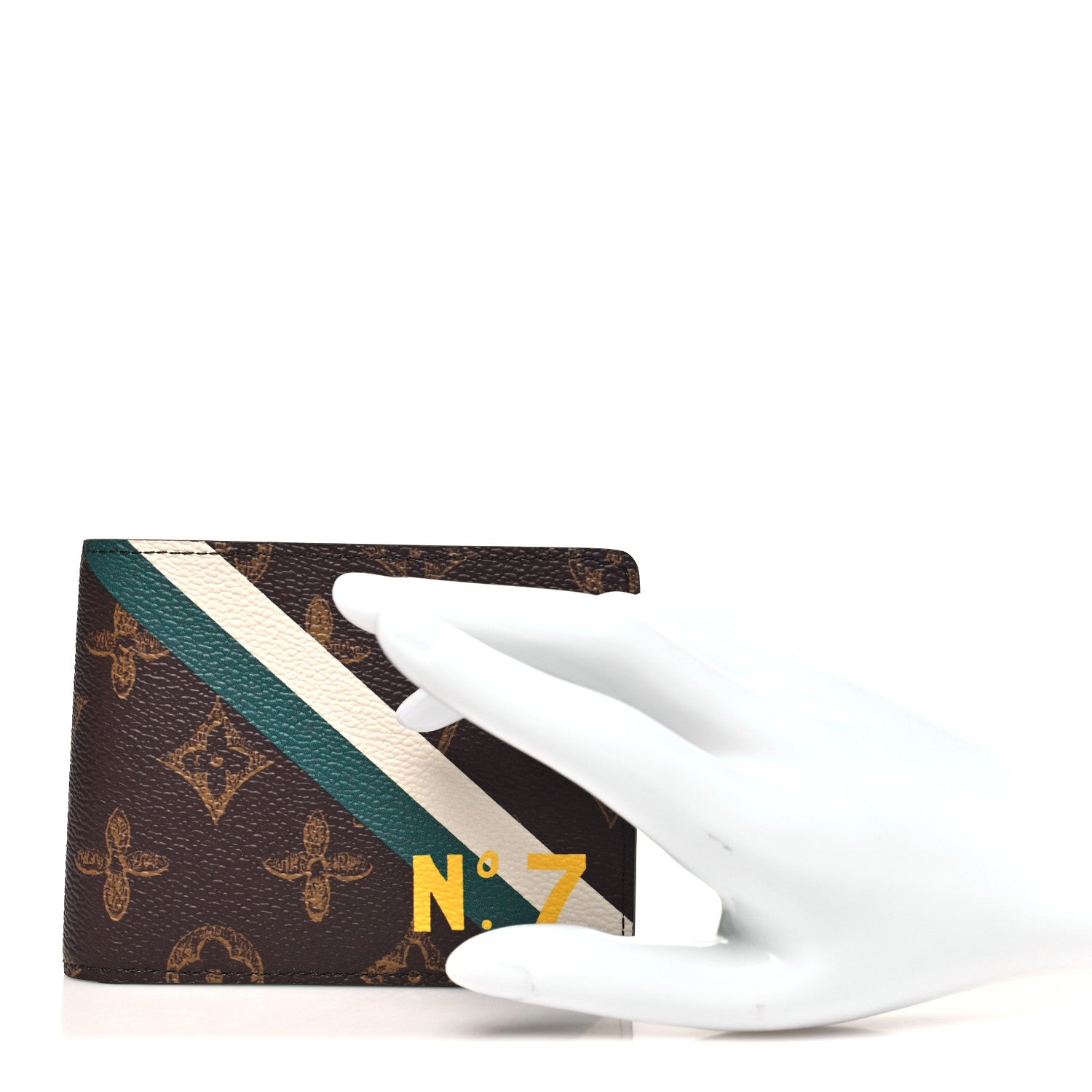 Louis Vuitton Monogram Vintage Calfskin Trunk L'œil Multiple Wallet 2 of 8
