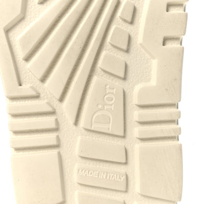 Christian Dior Calfskin Cannage Dtwist Espadrille Platform Sandals 36 White 7 of 8