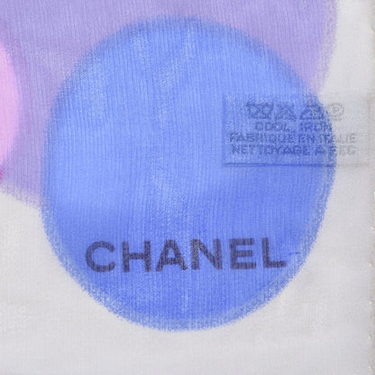 Chanel Silk CC Scarf Multicolor 3 of 4