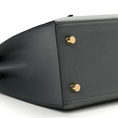 Hermes Epsom Kelly Sellier 25 Bleu Orage 9 of 11