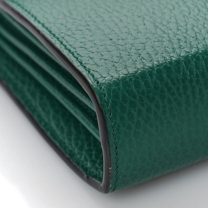 Gucci Calfskin Mini Dionysus Chain Wallet Emerald 8 of 10