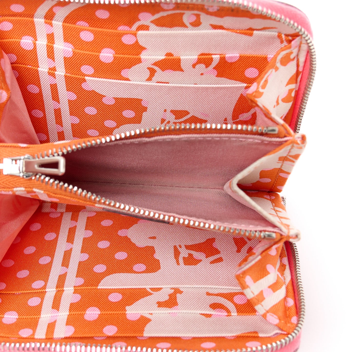Epsom Silk'In Compact Wallet Rose Azalee
