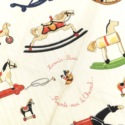 Hermes Silk Raconte Moi Le Cheval Scarf 90 2 of 7