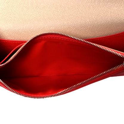 Louis Vuitton Epi Emilie Wallet Coquelicot 6 of 8