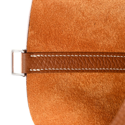 Hermes Taurillon Clemence Picotin Lock 22 MM Gold 8 of 11