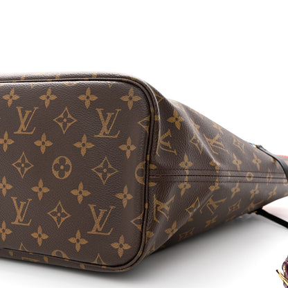 Louis Vuitton Monogram Totem Neo Neverfull MM Flamingo 12 of 16