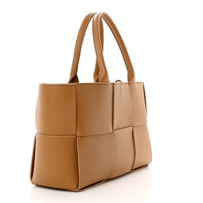 Bottega Veneta Nappa Maxi Intrecciato Small Arco Tote Caramel 4 of 11