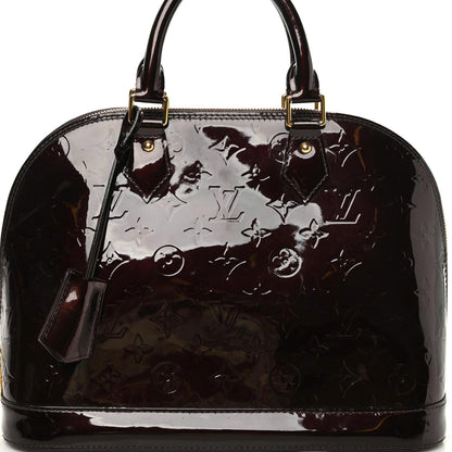 Louis Vuitton Vernis Alma PM Amarante 3 of 9