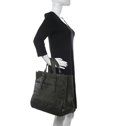 Bottega Veneta Nappa Intrecciato Tote Green 2 of 11