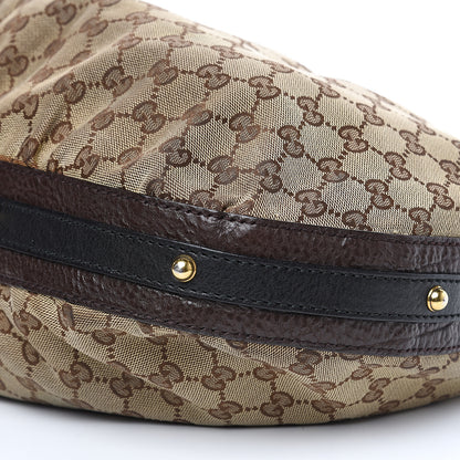 Gucci Monogram Medium Interlocking Hobo Dark Brown 10 of 11