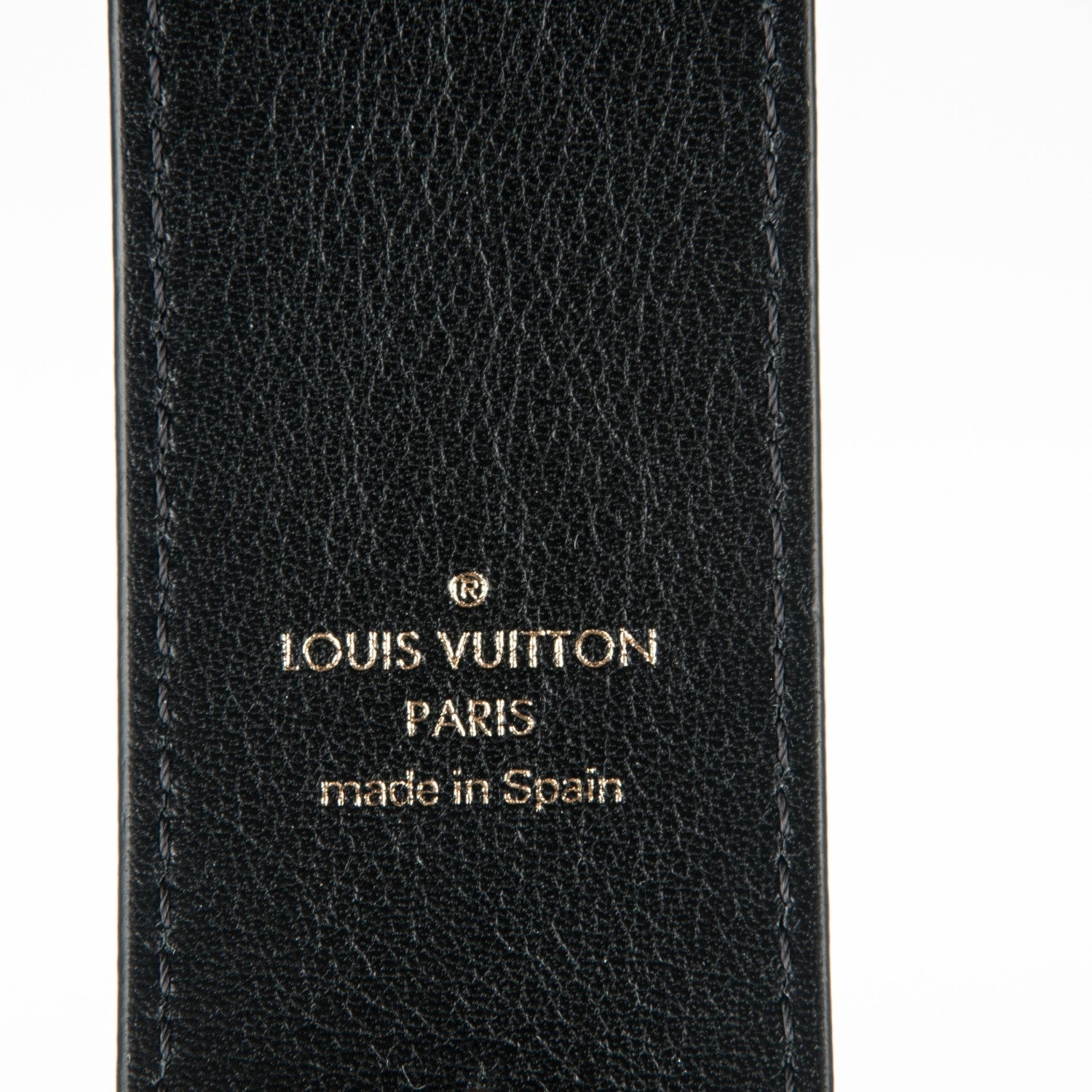 Louis Vuitton Monogram Bandouliere Shoulder Strap Black 4 of 5