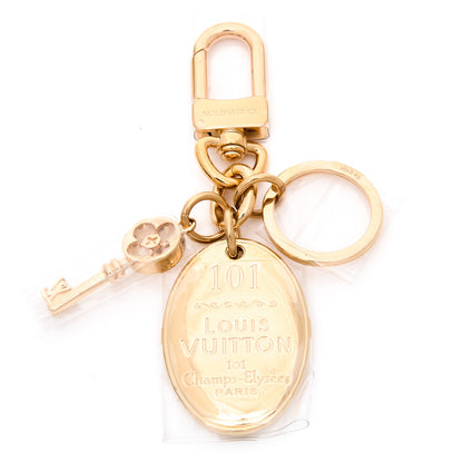 Louis Vuitton 101 Champs Elysees Maizeon Key Charm Gold 3 of 5