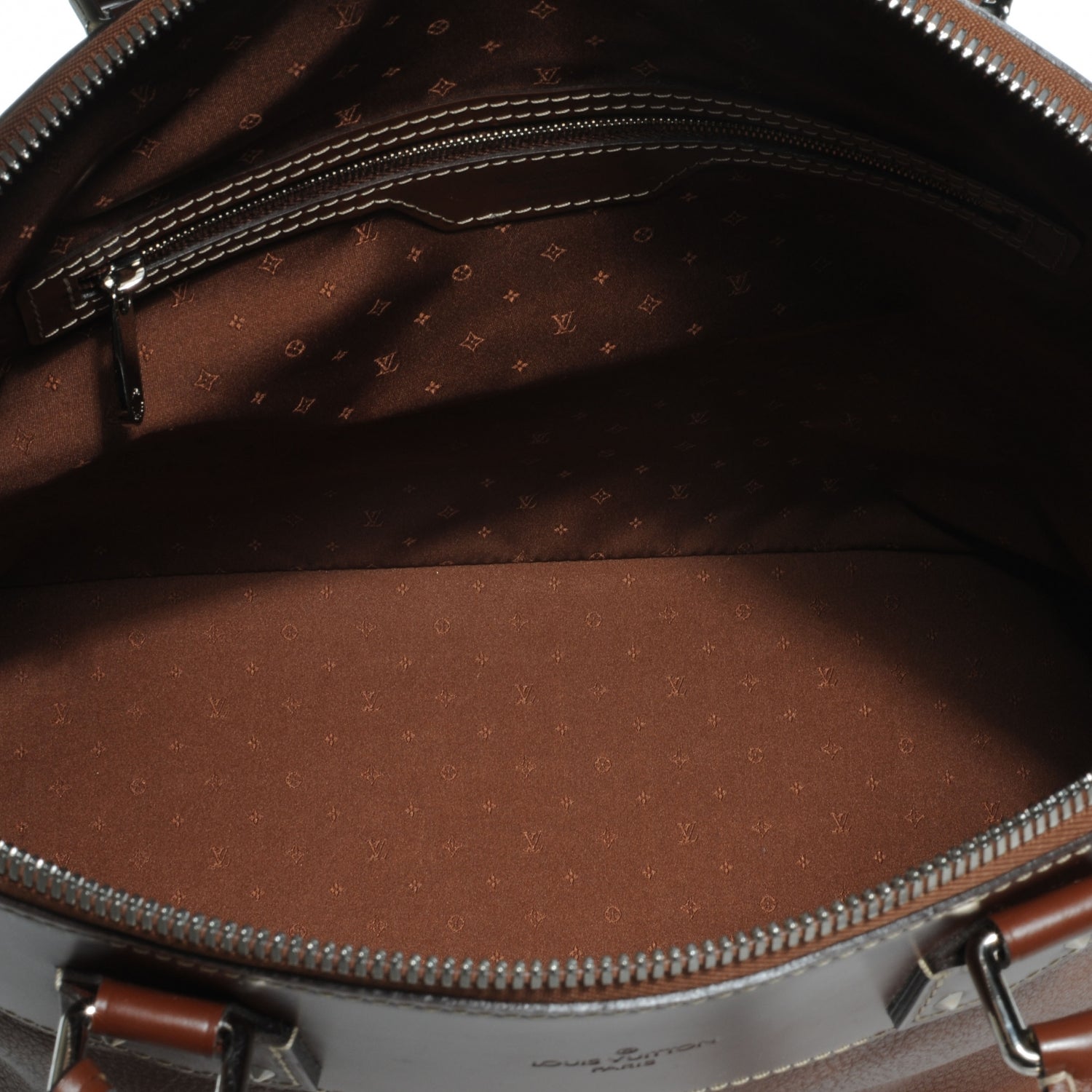 Louis Vuitton Suhali Lockit MM Sienne 6 of 8