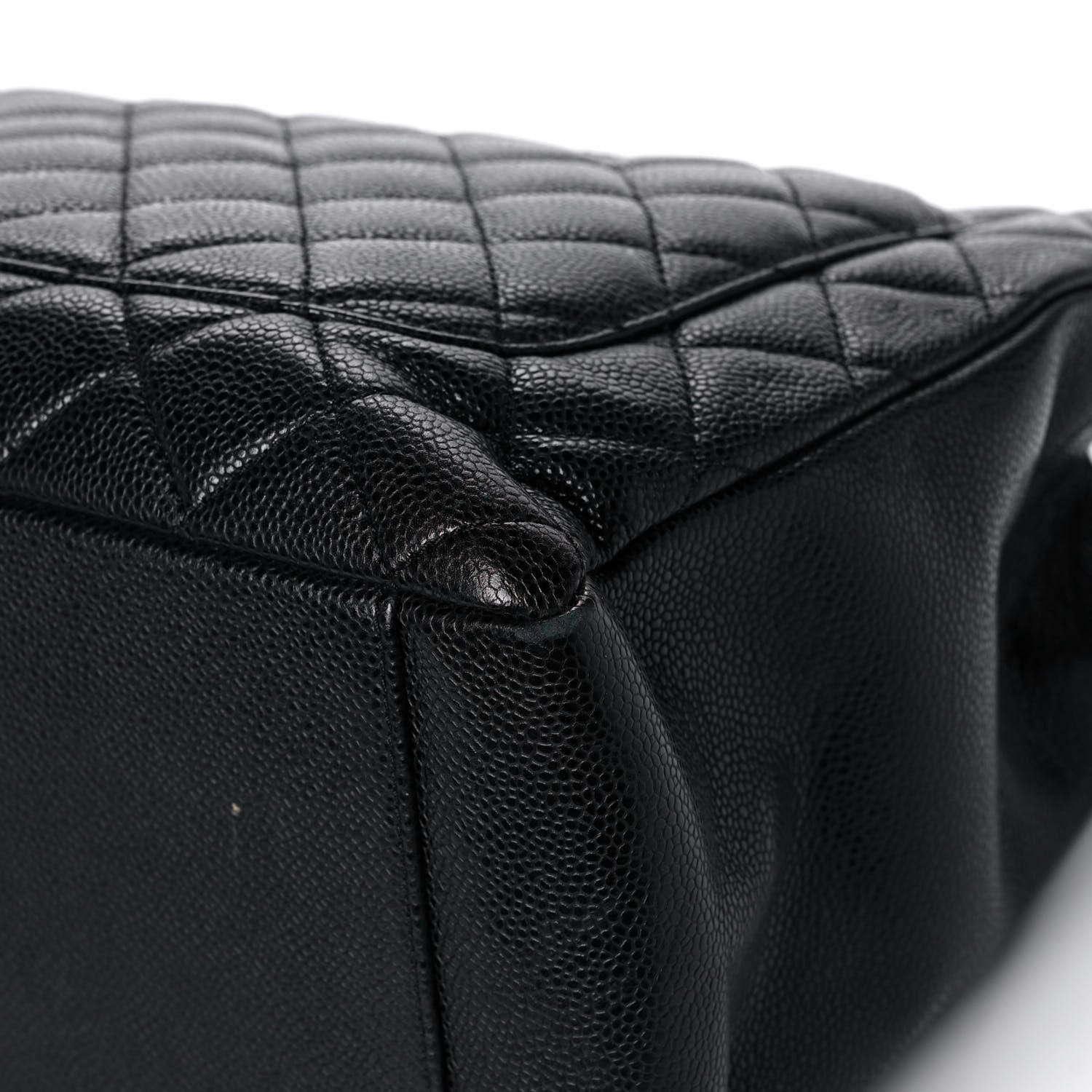Chanel Caviar Quilted Grand Shopping Tote GST Black 13 of 15