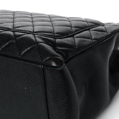 Chanel Caviar Quilted Grand Shopping Tote GST Black 13 of 15