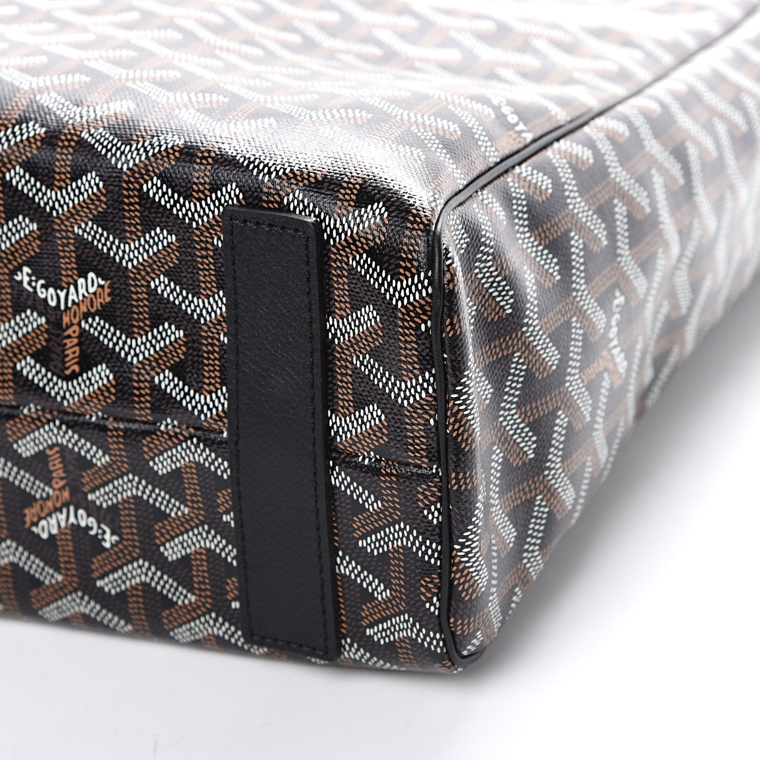 Goyard Goyardine Voltaire III Tote Black 8 of 9