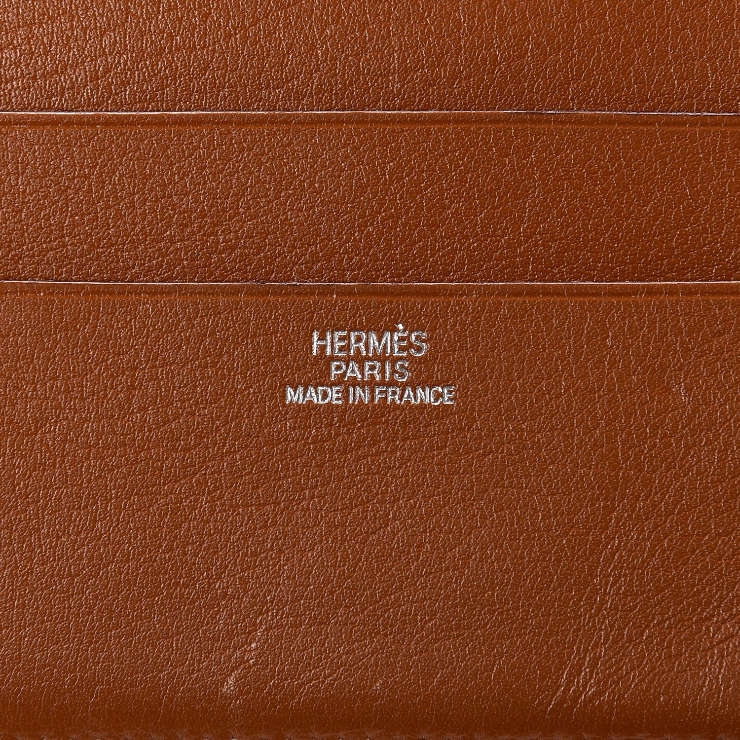 Hermes Chevre Passport Wallet Gold 6 of 16
