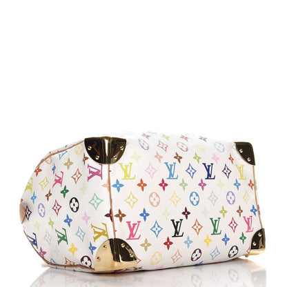 Louis Vuitton Monogram Multicolor Speedy 30 White 4 of 13