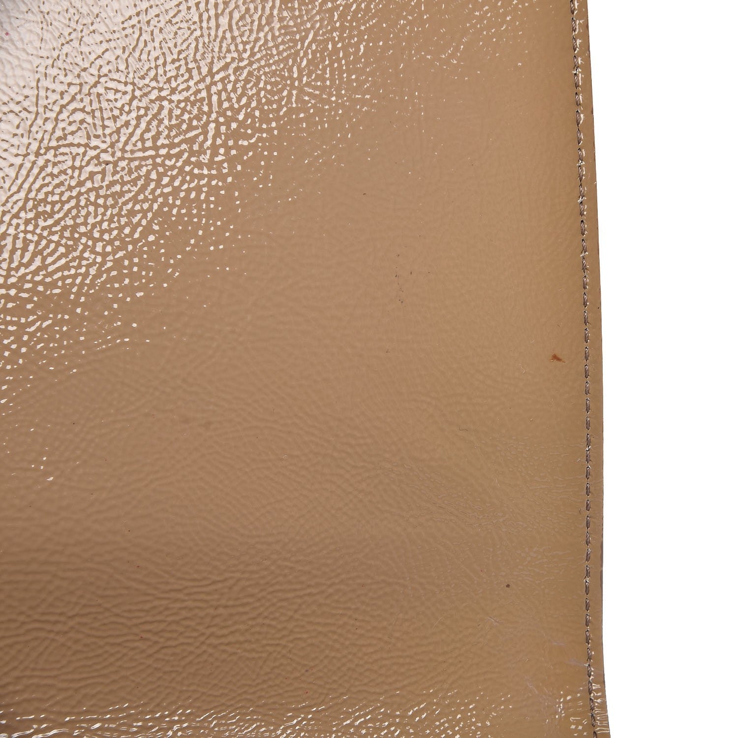 Saint Laurent Textured Patent Monogram Large Belle De Jour Clutch Nude 10 of 16