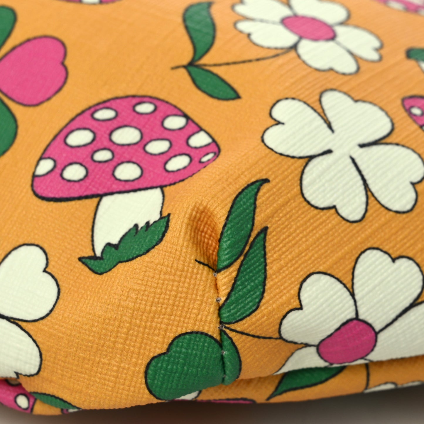 Supreme Childrens Mushroom Print Belt Bag Yellow