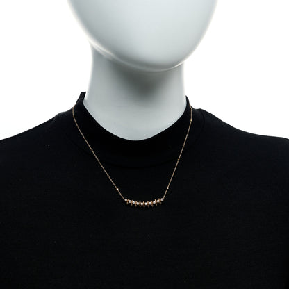 Cartier 18K Pink Gold Diamond Clash de Cartier Necklace 2 of 6