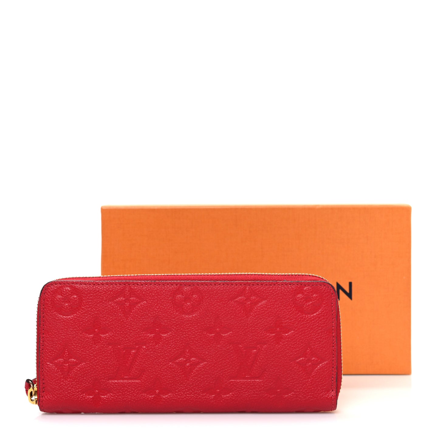 Empreinte Clemence Wallet Scarlet