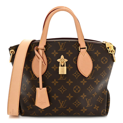 Louis Vuitton Monogram Flower Zipped Tote PM Beige 1 of 10