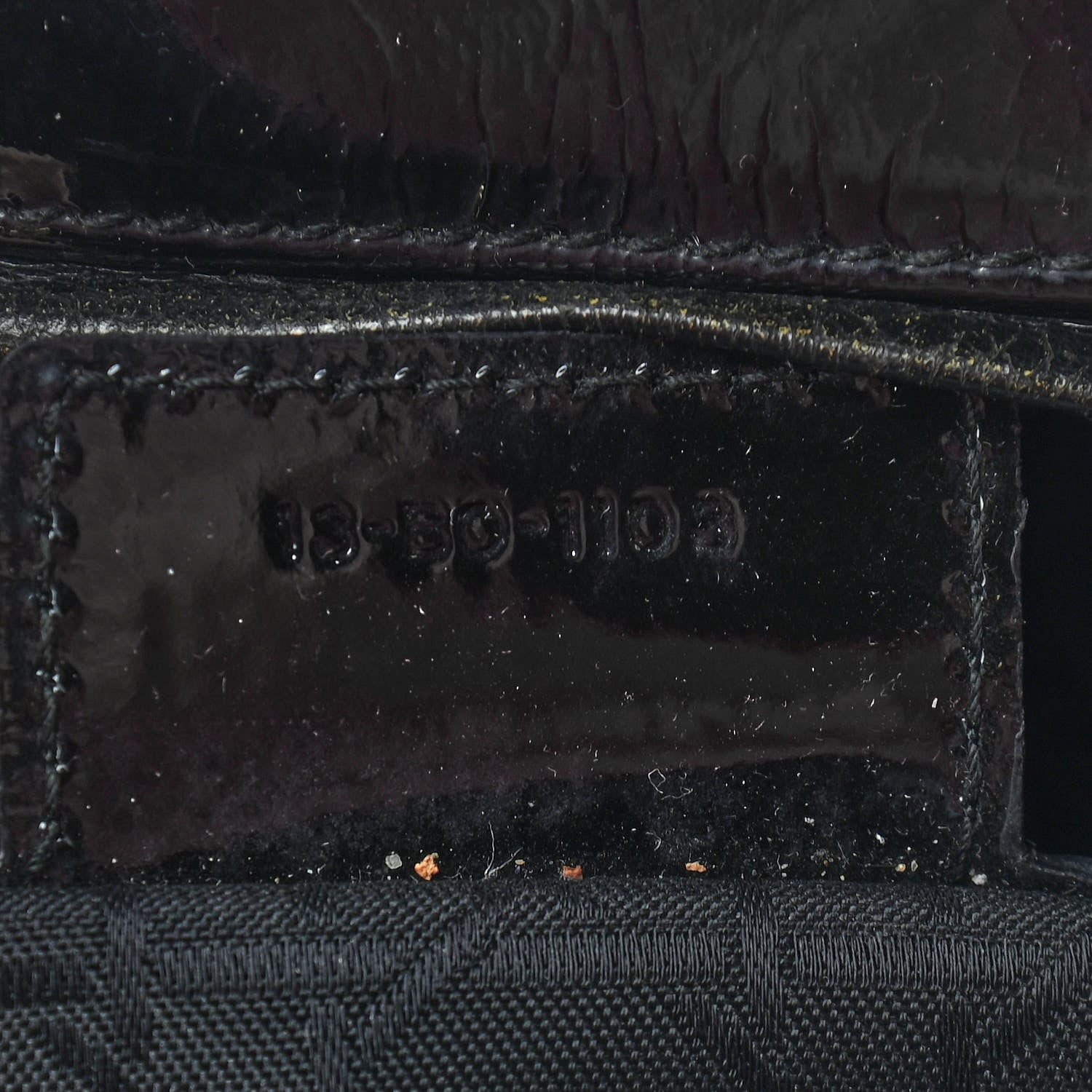 Christian Dior Patent Cannage Large Lady Dior Black 7 of 11