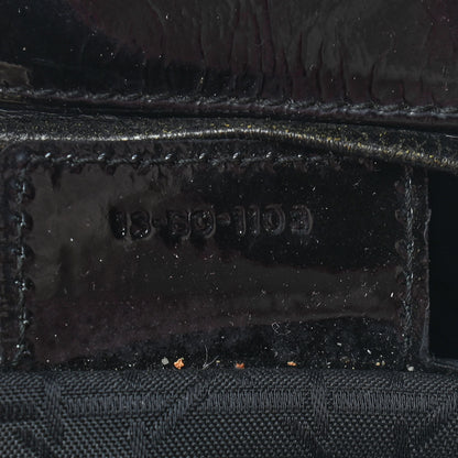 Christian Dior Patent Cannage Large Lady Dior Black 7 of 11