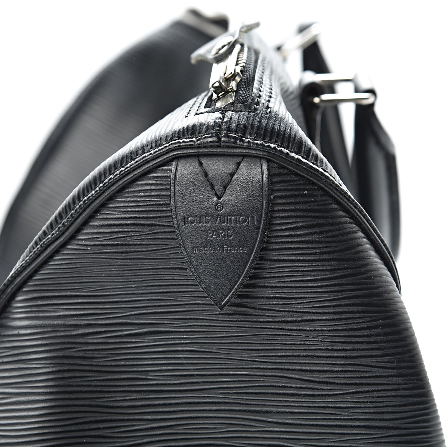 Louis Vuitton Epi Speedy 30 Black 6 of 15