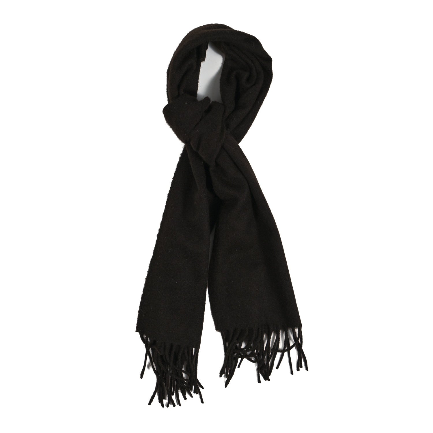 Chanel Cashmere Scarf Brown 1 of 3